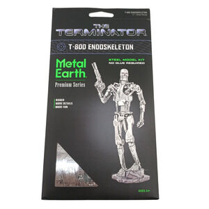 The Terminator T-800 Endoskeleton Metal Earth PremiumA Series Steel Model Kit